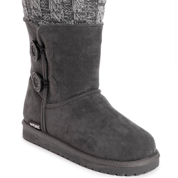 Muk Luxs Charcoal Gray Maxine